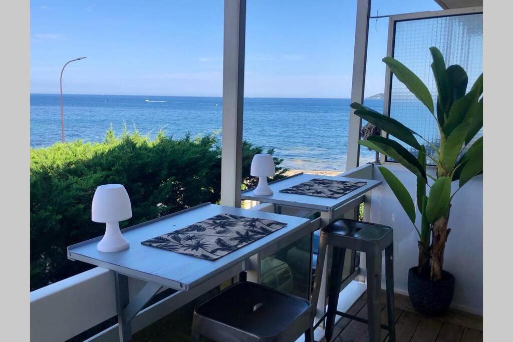 Charmant Studio Avec Terrasse Vue Mer A 50 M 圣马克西姆 外观 照片