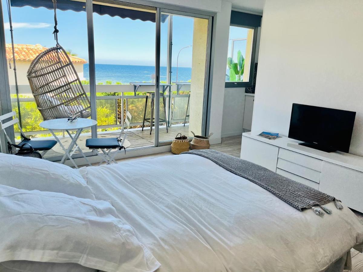 Charmant Studio Avec Terrasse Vue Mer A 50 M 圣马克西姆 外观 照片